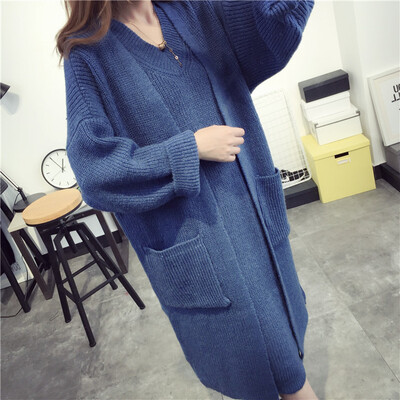 

2017 new tide autumn winter jacket sweater two sets of loose fashion suit skirt
