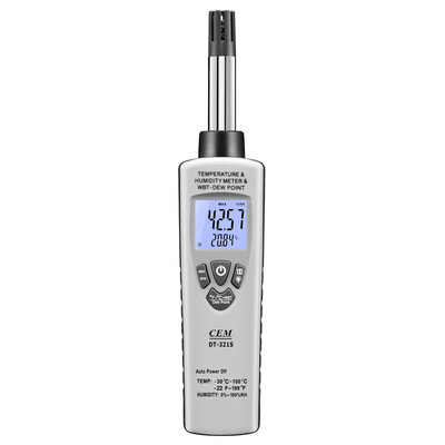 

Huashengchang (CEM) temperature hygrometer tester DT-321S