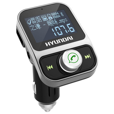 

HYUNDAI Автомобильный комплект MP3-плеер Bluetooth 4.0 / FM HY-88 Hands-free Black / Silver