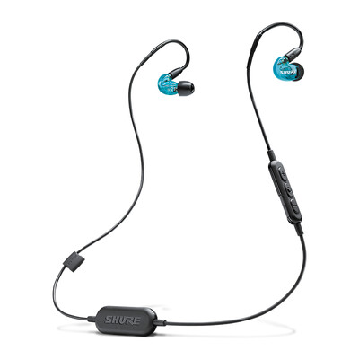 

Shure SE215SPE-BT1 Strong Subwoofer Wireless Bluetooth In-Ear Sport HiFi Cellphone Headset Conversation Special Edition Blue