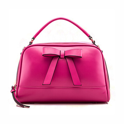 

Aliwillam® New Arrival Bright Soft PU Leather Bag Womens Handbag Fashion Messenger Bags for ladies Bow shoulder bags causal tote bags