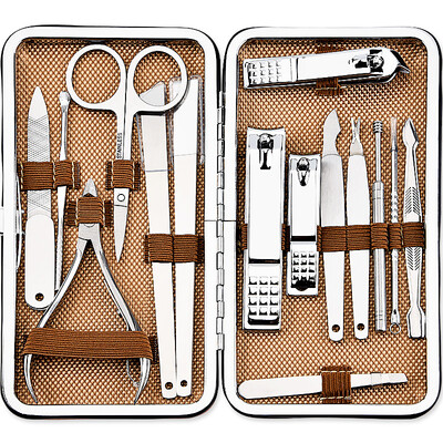 

Ninja storc ZJ16 nail clipper set nail clippers nail scissors nail a stainless steel armouine repair pedicure knife set foot tools