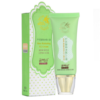 

South Korea (CO.E) Aloe Vera Gel CC Cream 40g (deep moisturizing plant nutritional nutrition repair deep essence of women's cosmetics)