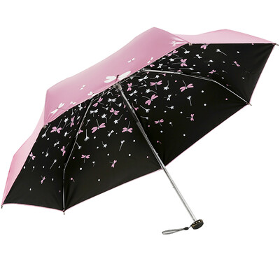 

Paradise umbrella full shading UPF50 mercerized velvet glue 50 off umbrella umbrella 31834E pink