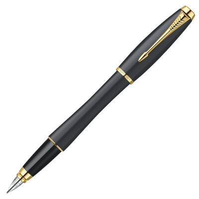 

Parker (PARKER) City scrub black pole gold clip pen / ink pen
