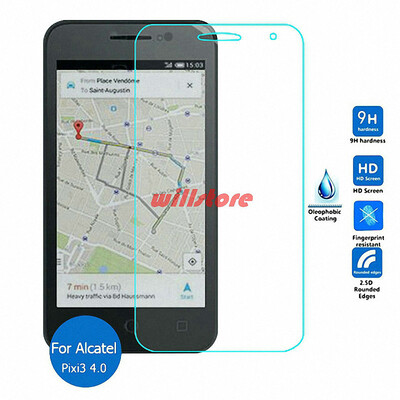 

WIERSS Tempered Glass Screen Protector guard for Alcatel One Touch Pixi 3 4 OT 4003A 4013D Protective glass Film
