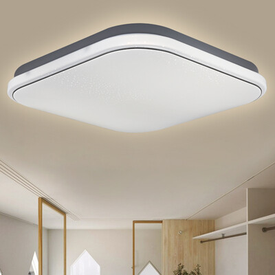 

HD LED потолочного светильника квадратная гостиная зажигает три тон множественной звезды 36W