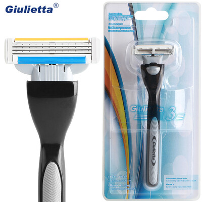 

Giulietta Razor Holder Tool Post a High Quality Face Care Shaving Razor For Men 3 Layer GF1509c