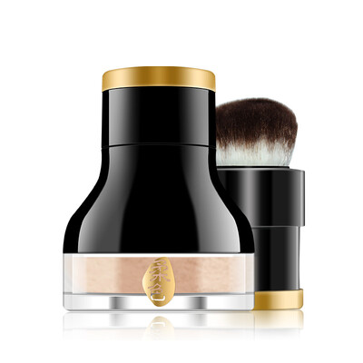

Rouse rose light breathable loose powder 8g natural color powder loose powder makeup powder control oil to create a clear delicate nude makeup