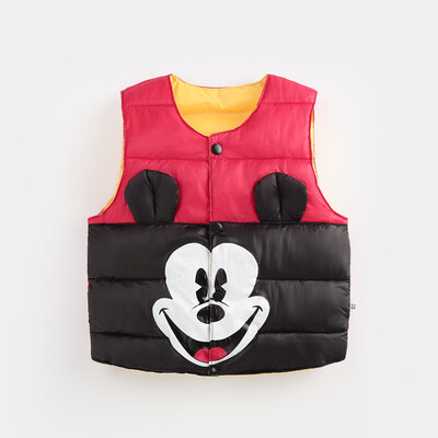 

New mickey mouse children down vest latest children clothing boys vest girls clothes / child vest ultra light outwear coat TZ147