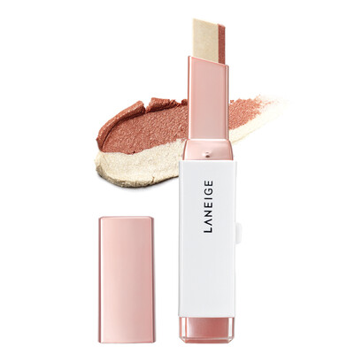 

Lange LANEIGE two-color three-dimensional eye shadow 3 heat orange bright gold 2g