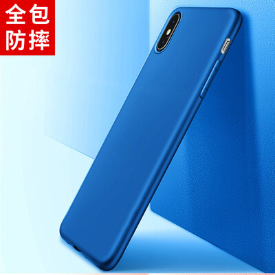 

STRYFER Apple x 10 mobile phone shell iphone x 10 mobile phone case all-inclusive drop-resistant micro-scrub soft shell men&women models - blue