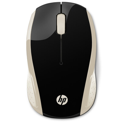 

Hewlett-Packard (HP) HP200 беспроводная мышь портативный дом / офис ноутбук / золото мышь
