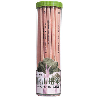 

Coix 30 pieces 2B hexagonal pen wood pencil sketch drawing student pencil MP2012