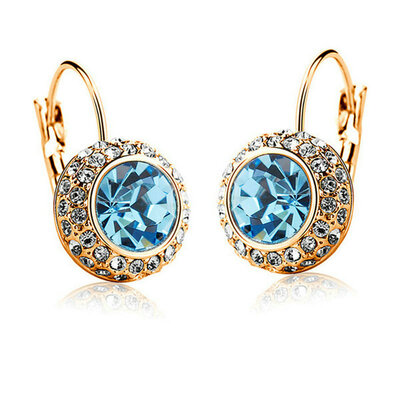 

Серьги с бриллиантами из золота с 18-сантиметровым покрытием Golds Golds Goldscape