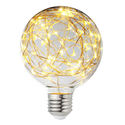 

BOKT Lighting - G95 LED Edison Antique Globe Bulb Decorative String Light Bulb Warm White for Festival Patio Party Wedding Bars