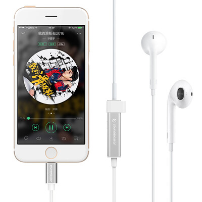 

Acoustic Master Soundmaster C1 Audio Converter light to 35MM Audio Interface Cable Silver for iPhoneiPad