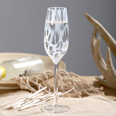 

A Ting Colour handmade glass, champagne glass, wine glass, champagne glass