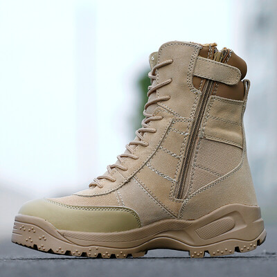 

Military combat boots Mountain climbing Army shoes Fitness Hunting Fishing Tactical boots waterproof Walking Outdoor boots