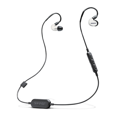 

Shure SE215SPE-BT1 Strong Subwoofer Wireless Bluetooth In-Ear Sport HiFi Cellphone Headset Conversation Special Edition White
