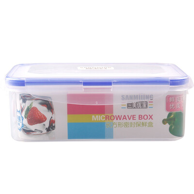 

Jingdong Supermarket three beautiful gifted square sealed microwave food box 3615