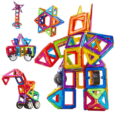 

Dr. Luo large 6.5CM magnetic tablets building blocks 179 sets of magnetic film Variety puzzle pull children's toys fight insert building blocks puzzle magnetic toys