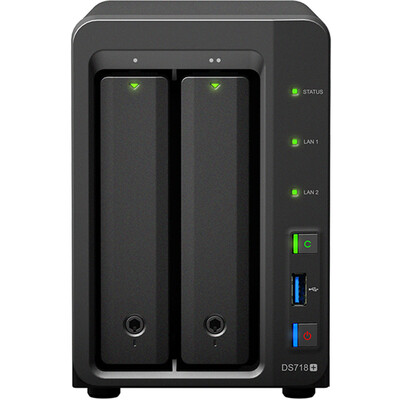 

не Synology (Synology) DS718 + 2 отсеками NAS-сервер хранения данных (не внутренний жесткий диск)