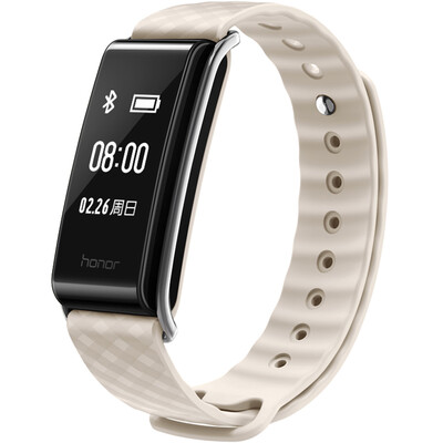 

Glory playing bracelet A2 full-screen touch continuous heart rate sleep movement monitoring multi-touch large-screen micro-channel content display calls remind adaptation ios & Android white