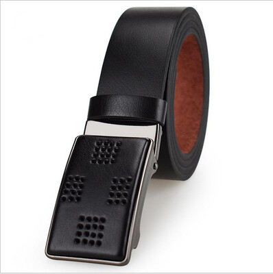 

Men 's clothing skin automatic deduction leisure men' s business belt