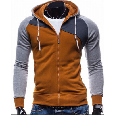 

2017 Hoodies Men Sudaderas Hombre Hip Hop Mens Brand Leisure Zipper Jacket Hoodie Sweatshirt Slim Fit Men Hoody XXL