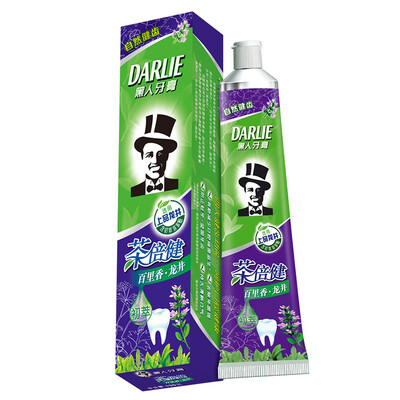 

Black DARLIE tea times Jian toothpaste 140g thyme Longjing