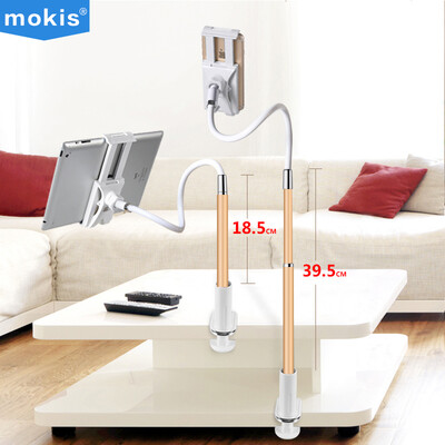 

Moqi Si (Mokis) алюминиевая телескопическая держатель телефона кронштейн ленивым кровать изголовьем кронштейн кронштейн таблетки настольной подставкой Ipad стоять один метр шампанского