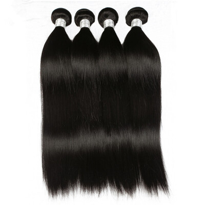 

Rosa Hair Products Malaysian Straight Hair 7A Unprocessed Straight Virgin Malaysian Hair Bundle 4pcslot 100gpc Remy Hair