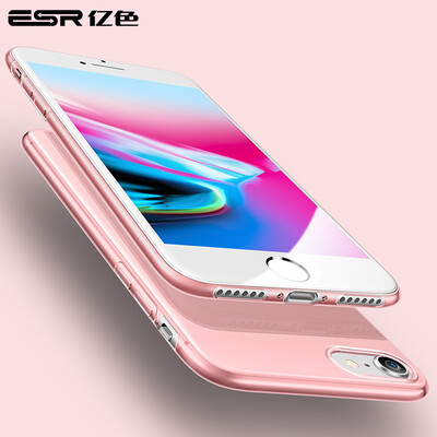 

ESR Apple 7 & 8 Mobile Phone Case Apple 8 Mobile Phone Case iPhone7 & 8 Phone Case 47 inch Mobile Phone Case Transparent Light Silicone Shock Soft Case Primary Color Zero Powder