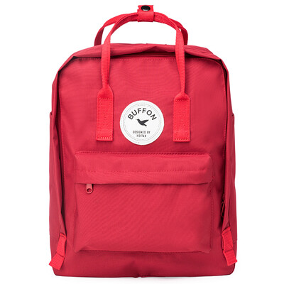 

Baifeng backpack lightweight classic outdoor leisure sports couple student backpack red