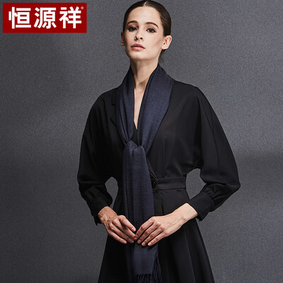 

[супермаркет] Hengyuanxiang 50M16510 Jingdong весна тонких моделей камвольной шерсти длинный шарф сплошной цвет белья больших размеров женщина ВС кондиционер шаль шарф моды дикий синий черный