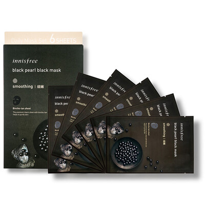 

Innisfree черный чай Carbon Black Mask [жизнь] 23МЛ * 6 Пьян