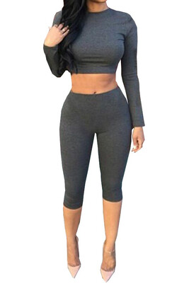 

Lovaru ™2015 hot sale new fashion New Fashion casual Women's sexy dress two piace solid natural color long sleeve dress