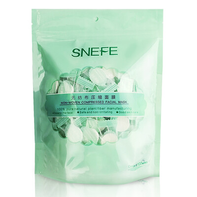 

Snow Ling Fei SNEFE non-woven compression mask 100 self-made mask moisturizing mask