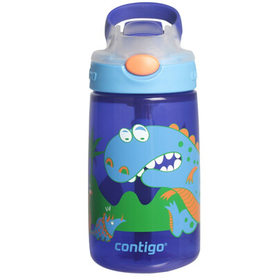 

contigo children &39s straw cup outdoor sports cup small inventor - dinosaur 400ml HBC - GIZ002