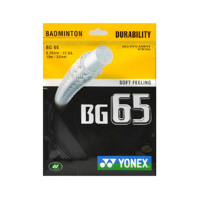 

Younikes YONEX BG-65 durable soft feel badminton black single tie