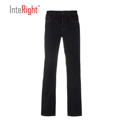 

Interview jeans male casual loose straight jeans dark blue 36 180 / 88A
