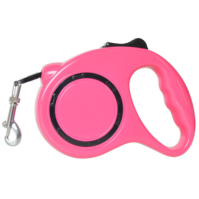 

L&H Lohas Automatic Telescopic Dog Rope Dog Leashes Golden Retriever Dogs Small Dogs Dog Chains Dogs Pets Outing Supplies 3 Meters Red