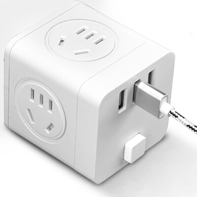 

Tsinghua tongfang TF-204LU full length 18 m Rubik&39s cube socket four jack with USB with child protection door master switch converter socket platoon plug-in board