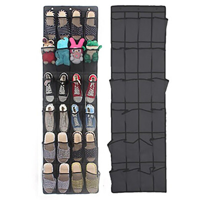 

24 Pockets Shoe Space Door Hanging Organizer Wall Bag Storage Holder
