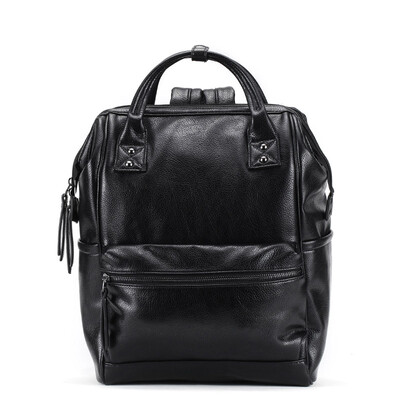 

Fashionable backpack Multi-functional leather mens backpack Street backpack bag computer BaoChao package8879
