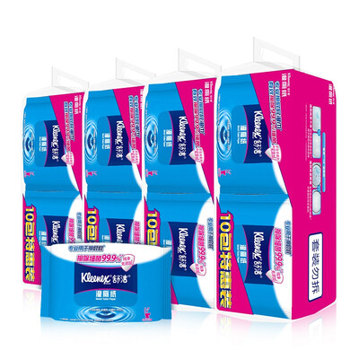 

Kleenex Wet toilet paper 40 pieces 40 packs Private cleaning wet wipes Wet wipes can be used with rolls of toilet paper