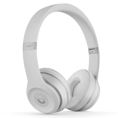 

Beats Solo3 Wireless Headset Bluetooth Wireless Headset Mobile Headset Gaming Headset - Matte Silver MR3T2PA / A