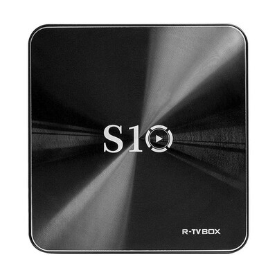 

R-TV BOX S10 KODI 17.3 DDR4 3GB eMMC 64GB Android 7.1 4K TV Box S912 AC WIFI Gigabit LAN Bluetooth 4.1 EU Plug