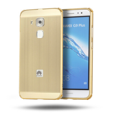 

Luxury Case for Huawei nova plus Aluminum Bumper+Acrylic Panel Back Glossy Business Cover for Maimang 5